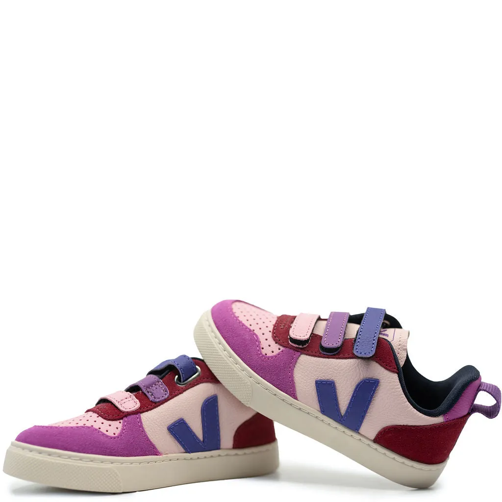 Veja Multico Purple Velcro Sneaker