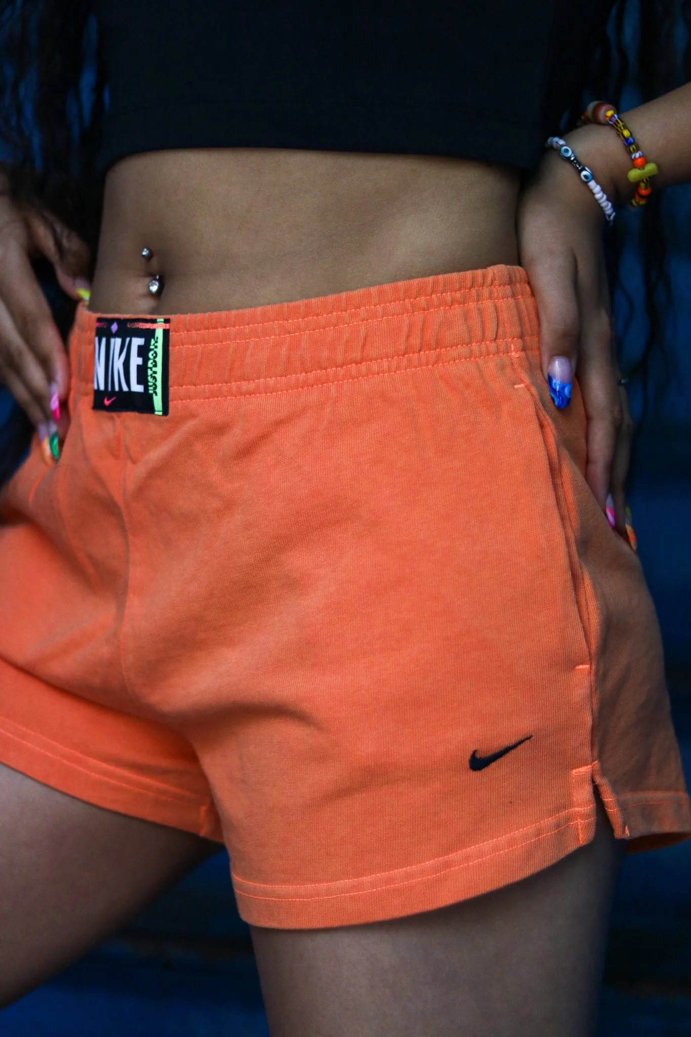 W NSW HIGHWAISTED SHORTS ATMOIC ORANGE