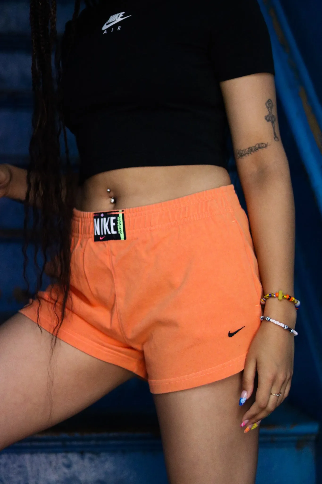 W NSW HIGHWAISTED SHORTS ATMOIC ORANGE