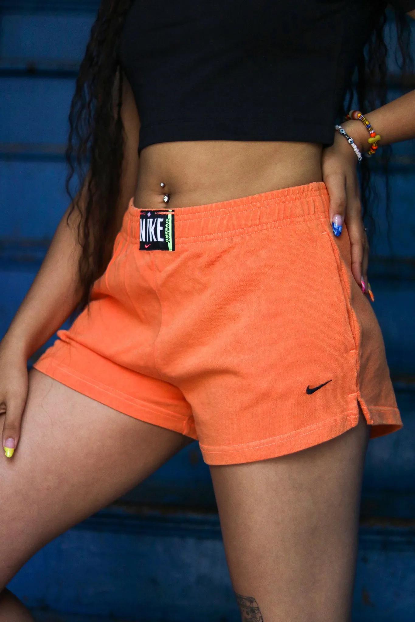 W NSW HIGHWAISTED SHORTS ATMOIC ORANGE
