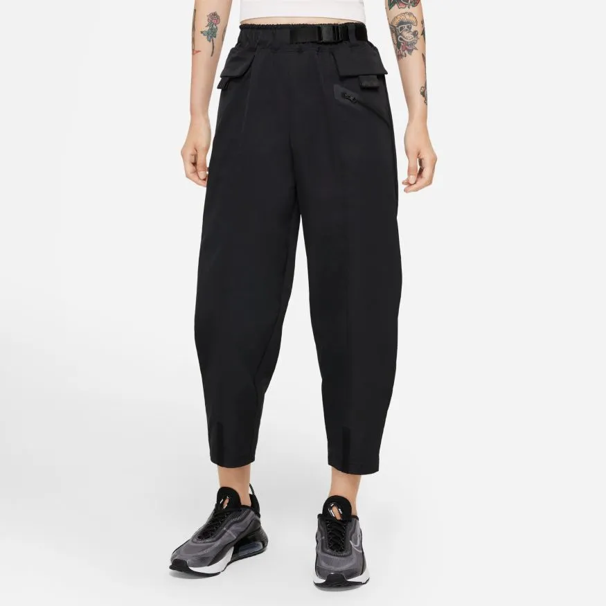 W NSW TECH PACK CURVE WOVEN PANTS BLK