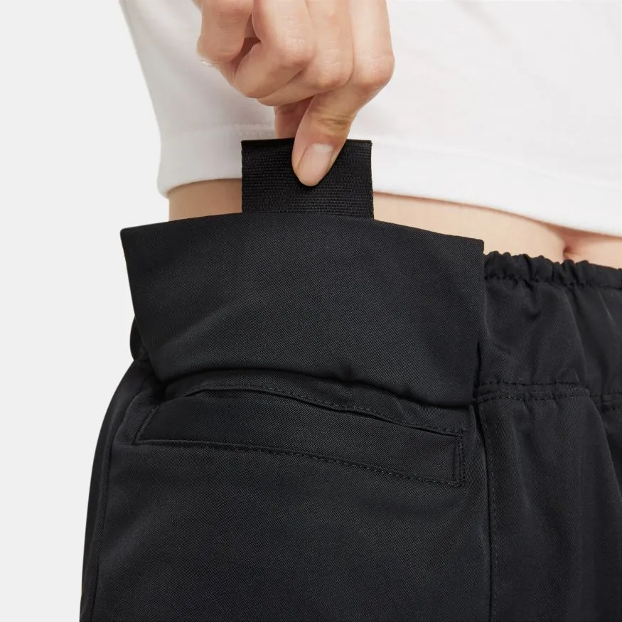W NSW TECH PACK CURVE WOVEN PANTS BLK