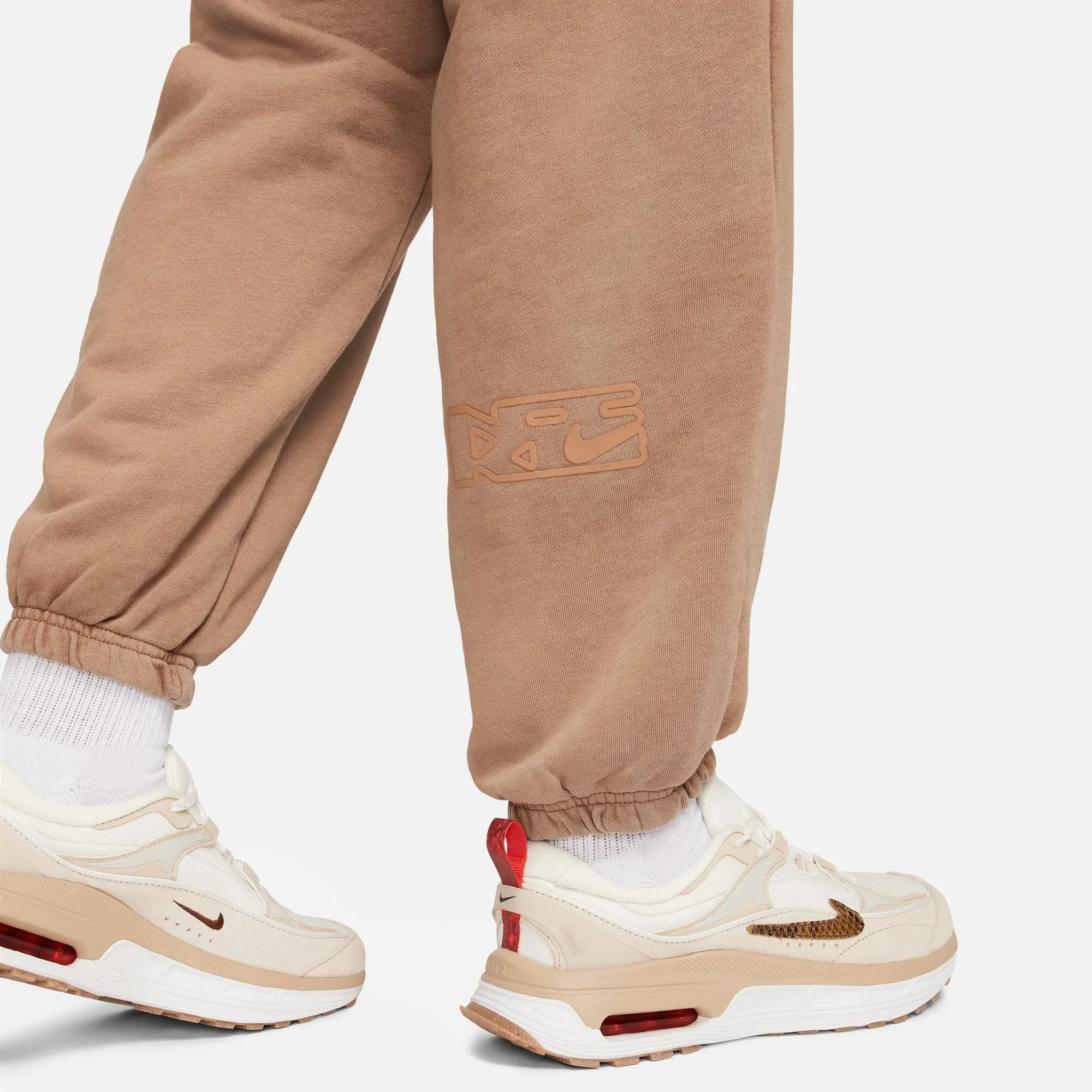 W PHOENIX FLEECE PANTS ARCHAEO BROWN