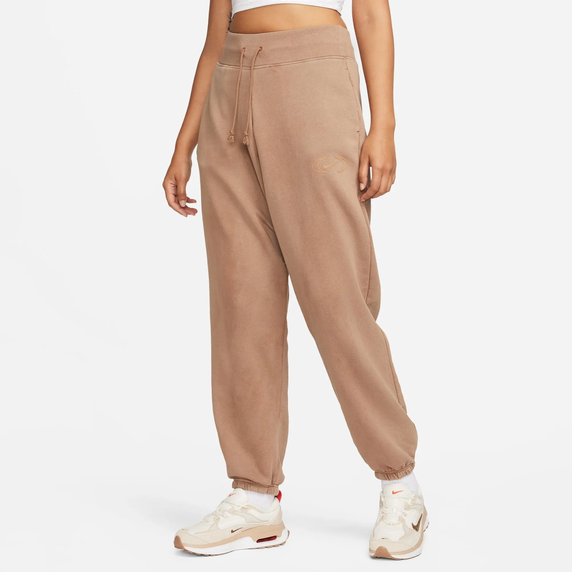 W PHOENIX FLEECE PANTS ARCHAEO BROWN