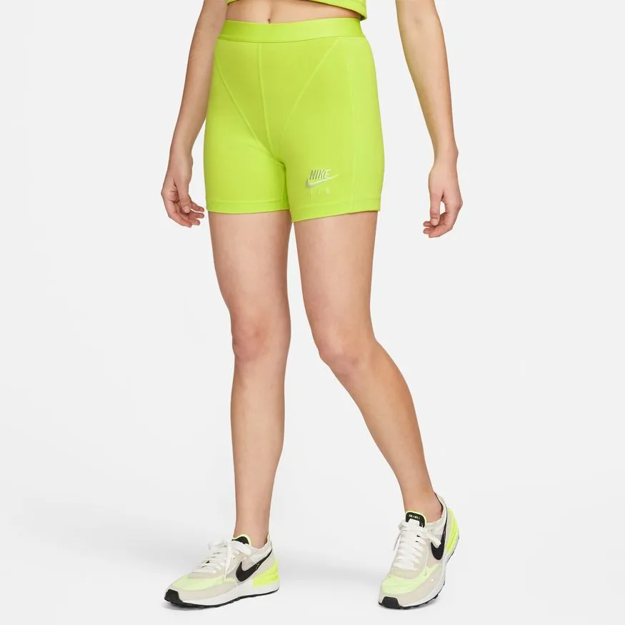 W RIBBED SHORTS ATOMIC GREEN