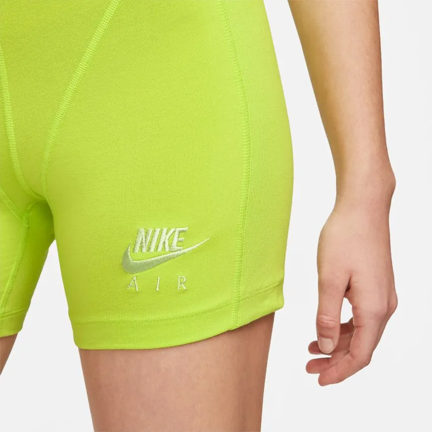 W RIBBED SHORTS ATOMIC GREEN