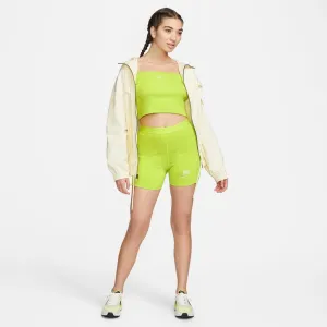 W RIBBED SHORTS ATOMIC GREEN
